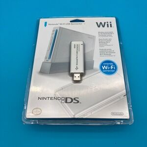 Nintendo Wi-Fi USB Connector for Wii & DS NIB Sealed Windows XP Retro Gaming